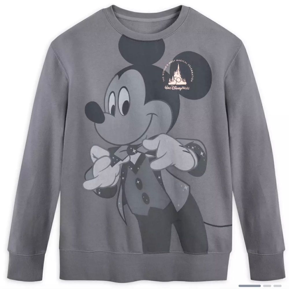Walt Disney World 50th Anniversary Mickey Mouse Crewneck Sweatshirt - Picture 7 of 8